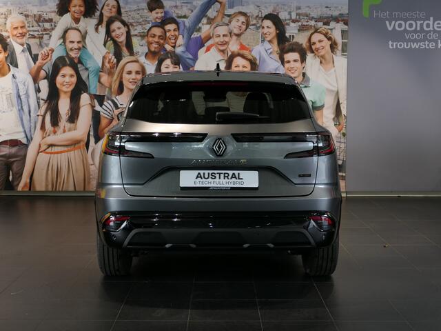 Renault Austral 1.2 E-Tech full hybrid 200 techno *NIEUW* *Incl. Pack Lounge & Safety!* - Verwarmde voorruit, stuur en (massage)stoelen, dode hoek