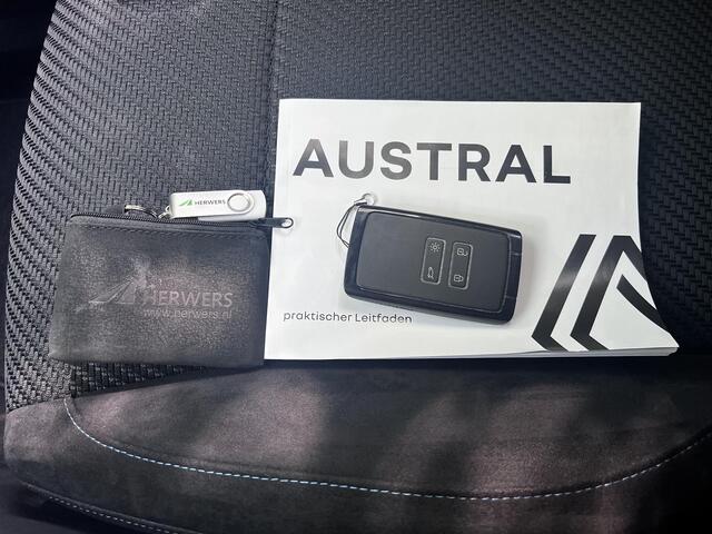 Renault Austral 1.2 E-Tech full hybrid 200 iconic esprit Alpine / Harman Kardon Audio / HUD / Camera 360° / Adapt. CC / 20" LM wielen / Trekgewicht 1.500 kg / Elektr. achterklep /