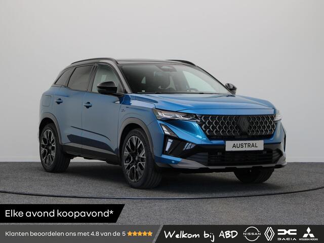 Renault Austral E-Tech full hybrid 200pk iconic esprit Alpine | Panoramisch vast glazen dak | HUD | 4Control |