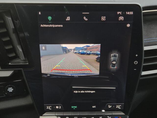 Renault Austral 1.2 E-Tech full hybrid 200 techno esprit Alpine / Fabrieksgarantie tot 06-2026 / Dealer onderhouden / Panoramadak / Trekgewicht 1.500 Kg / Cruise control / Achteruitrijcamera / Keyless Entry/Start / Lichtmetalen wielen 20" /