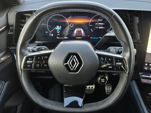 Renault Austral 1.2 E-Tech full hybrid 200 techno esprit Alpine / Fabrieksgarantie tot 06-2026 / Dealer onderhouden / Panoramadak / Trekgewicht 1.500 Kg / Cruise control / Achteruitrijcamera / Keyless Entry/Start / Lichtmetalen wielen 20" /