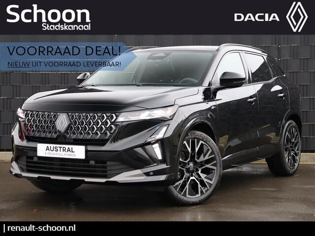 Renault Austral 1.2 E-Tech full hybrid 200 iconic esprit Alpine HEV | Adap. Cruise | Stoel-/Stuurverwarming | 360 Camera | Elek. Stoelen