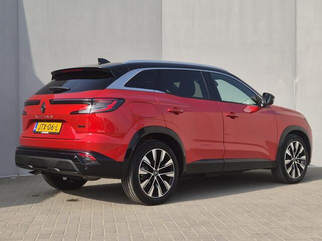 Renault Austral 1.2 E-Tech full hybrid 200 techno Automaat / Fabrieksgarantie tot 02-2028 / Trekgewicht 1500 kg / Panoramadak / Rondomzicht camera / Apple Carplay Android Auto / Draadloze telefoon lader / Keyless Entry/Start / Adaptief cruise control /