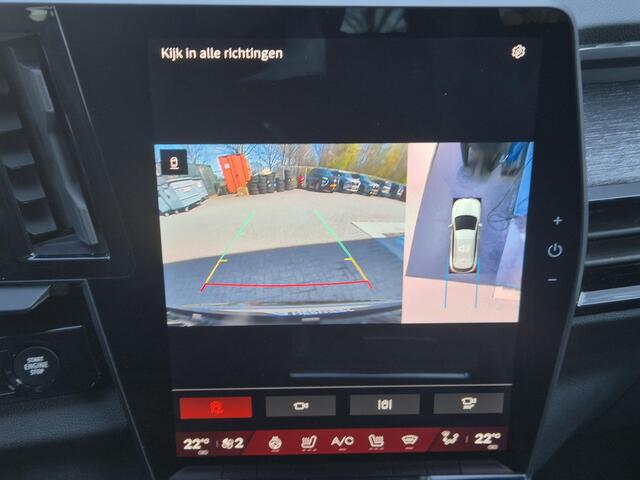 Renault Austral E-Tech Hybrid 200 Techno Automaat / Fabrieksgarantie tot 03-2027 / Pack Look & Pack Safety / All season banden / Trekgewicht 1500 kg / Panoramadak / Elektrische achterklep / Stuur- Stoel & Voorruit verwarming / Rondomzicht camera / Adaptief cruise control