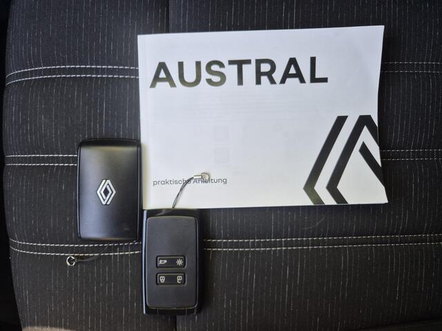 Renault Austral 1.2 E-Tech full hybrid 200 techno / Fabrieksgarantie tot 05-2027 / Panoramadak / All season banden / Pack Comfort & Pack Look / Elektrische achterklep / Trekgewicht 1500 kg / Rondomzicht camera / Stuur- Stoel & Voorruitverwarming /