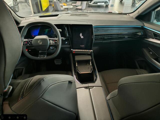 Renault Austral 1.2 E-Tech full hybrid 200 Esprit Alpine HARMAN KARDON/ PACK LIGHT&SOUND*/ PACK PRIVILEGE*/ 360 CAMERA/ ELEK. BED ACHTERKLEP/ ACTIVE DRIVERS ASSIST/ GEZICHTSHERKENNING/ RESERVE WIEL/ ETC... RIJKLAAR!
