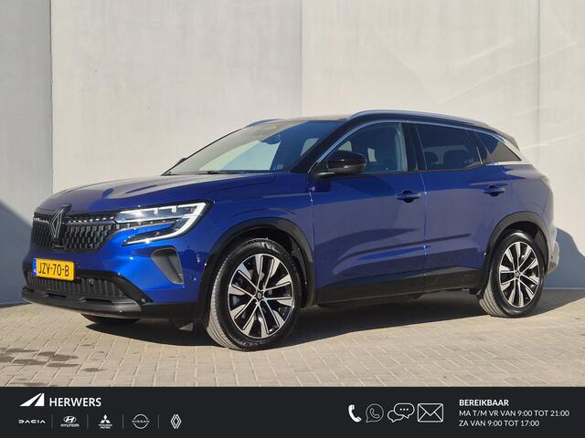 Renault Austral E-Tech full hybrid 200 techno Automaat / Fabrieksgarantie tot 04-2028 / Panoramadak / Trekgewicht 1500 kg / Pack Look / Rondomzicht camera / Apple Carplay Android Auto / Adaptief cruise control / Keyless Entry/Start / Draadloze telefoon lader /