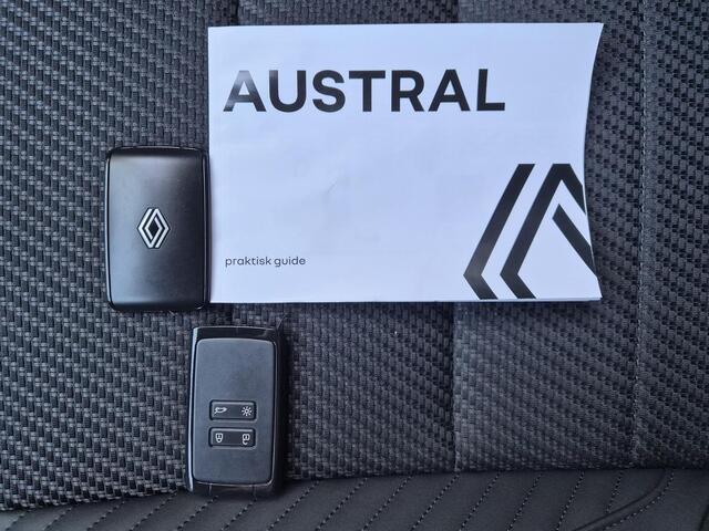 Renault Austral 1.2 E-Tech full hybrid 200 esprit Alpine / Fabrieksgarantie tot 02-2028 / Trekgewicht 1500 kg / Stuur- Stoel & Voorruit verwarming / Rondomzicht camera / Elektrische achterklep / Stoel met massage functie / Apple Carplay Android Auto /