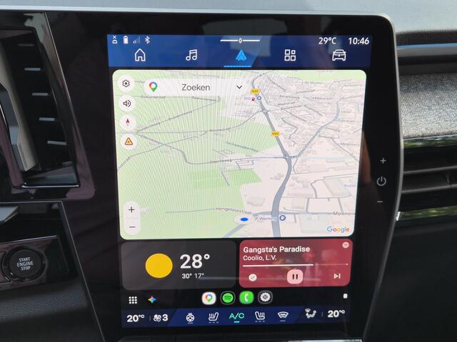 Renault Austral 1.2 E-Tech full hybrid 200 techno / Fabrieksgarantie tot 10-2027 / Stuur- Stoel & Voorruitverwarming / Trekgewicht 1500 kg / Achteruitrijcamera / Adaptief cruise control / Keyless Entry/Start / Draadloze telefoon lader / Apple Carplay Android Auto /