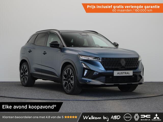 Renault Austral E-Tech full hybrid 200pk esprit Alpine | Vijf jaar garantie | HUD | Panoramisch dak | Harman Kardon | 360 graden camera |