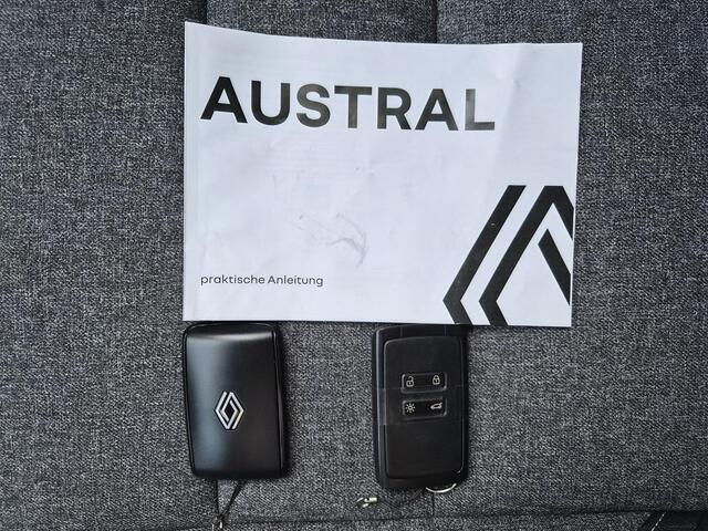 Renault Austral 1.2 E-Tech full hybrid 200 techno / Facelift / Fabrieksgarantie tot 09-2027 / All season banden / Elektrische Achterklep / Stuur- Stoel & Voorruit verwarming / Trekgewicht 1500 kg / Achteruitrijcamera / Adaptief cruise control / Keyless Entry/Start /