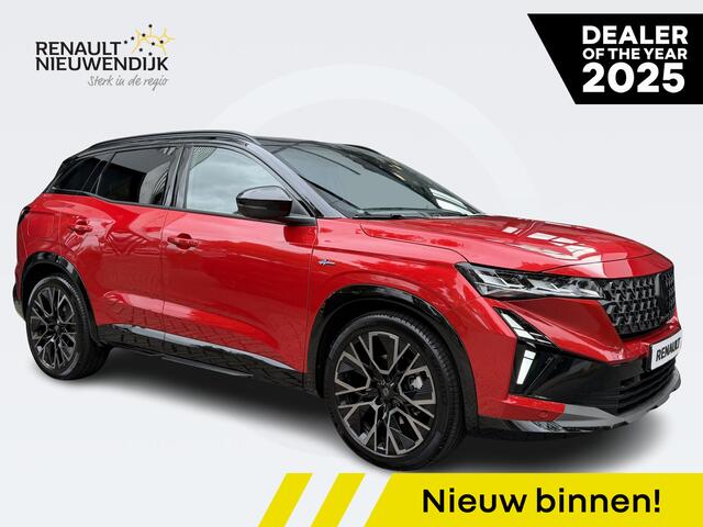 Renault Austral 1.2 E-Tech full hybrid 200 esprit Alpine AUTOMAAT / 7.000KM / FULL OPTION / PANO / HARMAN KARDON / NAVI / CAMERA 360 / HEAD-UP / MATRIX LED / ELEK. STOELEN / MASSAGE / STOELV. / STUURV. / VOORRUITV. / ELEK. ACHTERKLEP / 20'' LMV