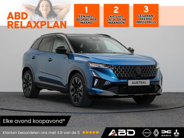 Renault Austral Iconic esprit Alpine Hybrid 200 | Achteruitrijcamera | Blind Spot Warning | Elektrisch verwarmbare voorstoelen