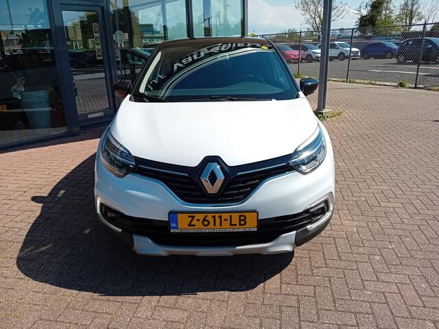 Renault CAPTUR 1.3 TCe Intens Automaat, Multimedia systeem(r-Link), Airco(automatisch), Navigatie, Parkeersensoren, Camera, Stoelverwarming, Dimlicht automatisch, Regensensor, Cruise control, Keyless, Elektrische ramen en spiegels, LMV, Nette auto, BOVAG