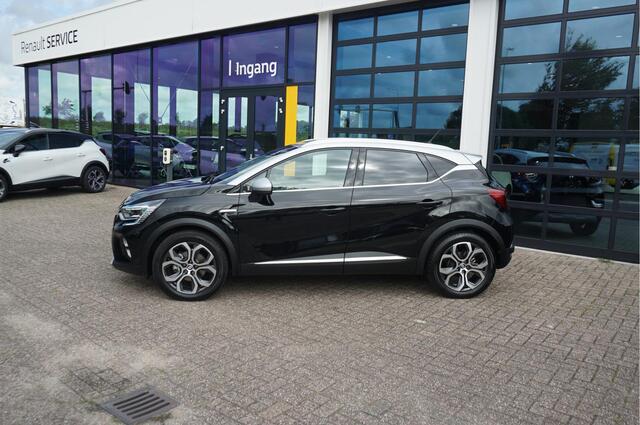 Renault CAPTUR 1.6 E-Tech Plug-in Hybrid 160 Intens DAKRAILS SATIJN/ 18"LM VELGEN/ PARK ASSIST ACHTER/ TWO-TONE KLEUR/ ETC.. RIJKLAAR!