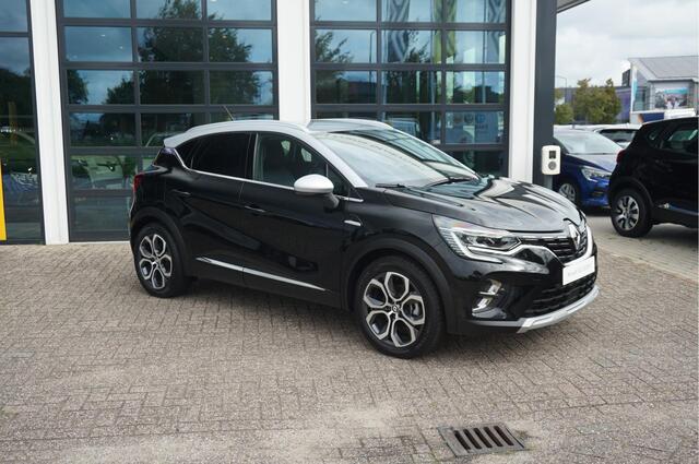 Renault CAPTUR 1.6 E-Tech Plug-in Hybrid 160 Intens DAKRAILS SATIJN/ 18"LM VELGEN/ PARK ASSIST ACHTER/ TWO-TONE KLEUR/ ETC.. RIJKLAAR!