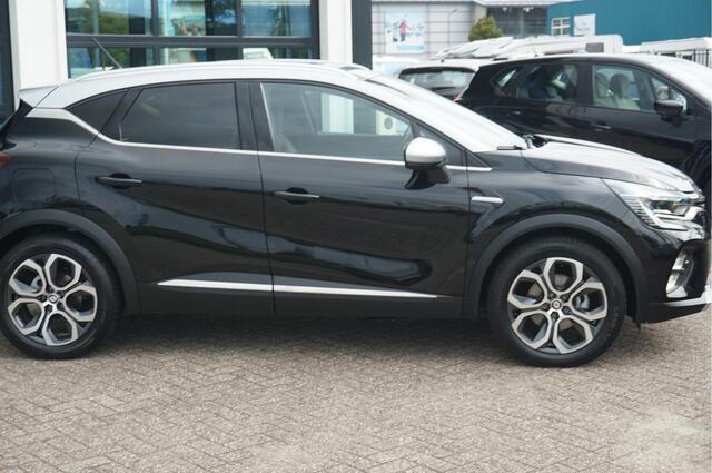 Renault CAPTUR 1.6 E-Tech Plug-in Hybrid 160 Intens DAKRAILS SATIJN/ 18"LM VELGEN/ PARK ASSIST ACHTER/ TWO-TONE KLEUR/ ETC.. RIJKLAAR!
