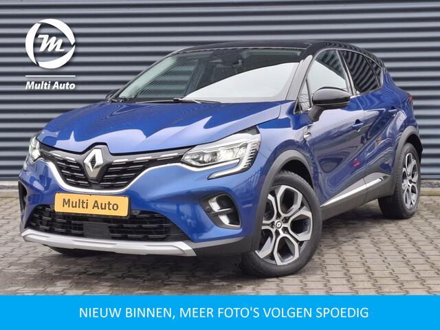 Renault CAPTUR 1.6 E-Tech Plug-in Hybrid 160 Intens Dealer O.H. PHEV | Panodak | Sportstoelen Verwarmd | Virtual | Apple Carplay | Navigatie | Camera | DAB | Sfeerverlichting | L.M. 18" |