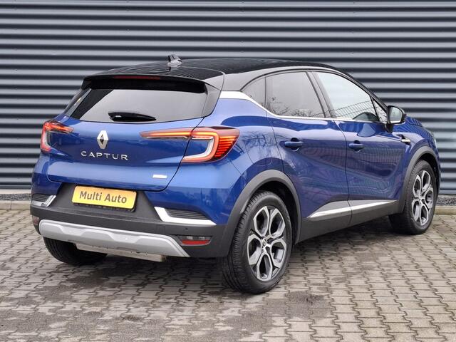 Renault CAPTUR 1.6 E-Tech Plug-in Hybrid 160 Intens Dealer O.H. PHEV | Panodak | Sportstoelen Verwarmd | Virtual | Apple Carplay | Navigatie | Camera | DAB | Sfeerverlichting | L.M. 18" |