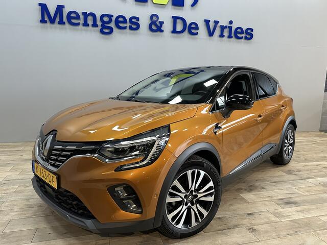 Renault CAPTUR 1.3 TCe 130 Initiale Paris Airco ECC | LED | Panorama | Bose | Leder | Trekhaak | 360 Camera | Adaptive Cruise | Apple Carplay | Isofix | NAP |
