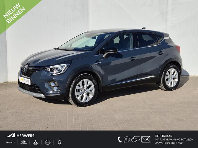 Renault CAPTUR 1.6 E-Tech Hybride 145 Intens Automaat / Pack Easy Link / Pack parking / Dealer onderhouden / Apple Carplay Android Auto / Keyless Entry/Start / Cruise control / Lichtmetalen wielen 17" / Achteruitrijcamera /