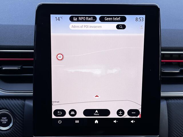 Renault CAPTUR 1.3 Mild Hybrid 160 R.S. Line Automaat / Trekgewicht 1.500 kg / Navigatie / Navigatie groot scherm / Apple Carplay Android / 18" LM wielen /