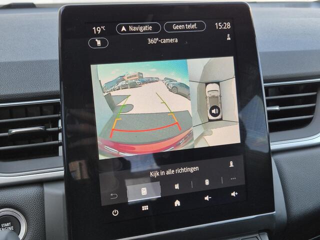 Renault CAPTUR Tce 140 techno Automaat / Pack Navigation / Apple Carplay Android Auto / Keyless Entry/Start / Rondomzicht camera / Cruise control / Lichtmetalen wielen 17"/