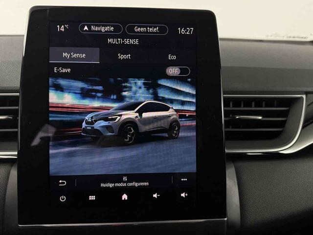 Renault CAPTUR E-TECH PHEV Tech plug-in hybrid 160 techno PACK WINTER/ PARK ASSIST V+A CAMERA/ ADAPTIEVE CRUISE CONTROLE/ ETC... 1E EIGENAAR!