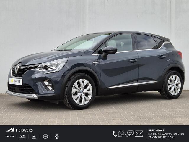 Renault CAPTUR 1.6 E-Tech Plug-in Hybrid 160 Intens Automaat / Dealer Onderhouden / Navigatie / Apple Carplay / Android Auto / Vierseizoenenbanden / 17 Inch Lichtmetalen Velgen / Cruise Control / Digitale Cockpit / Parkeersensoren /