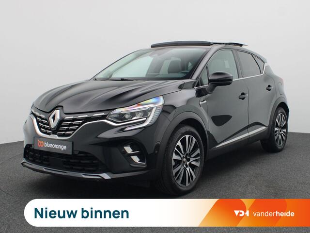 Renault CAPTUR 1.6 E-Tech Plug-in Hybrid 160 Initiale Paris Pano-Schuifdak, Volleder, Keyless, Navi, Achteruitrijcamera, Bose Audio, Adaptieve Cruise Controle, Side Assist, Trekhaak, 18" LM Velgen