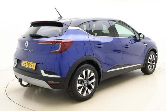 Renault CAPTUR 1.0 TCe 100 Bi-Fuel Intens | LPG | Navigatie | 1200kg Trekvermogen | Achteruit Rijcamera | Trekhaak | keyless Entry | Start/Stop Knop | Climate Control | Parkeersensoren Achter |