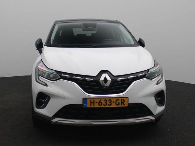 Renault CAPTUR TCe 100 Intens | Parkeersensoren v+a met achteruitrijcamera | Pack EASY LINK navigatie met Android Auto & Apple CarPlay | Ruimtebesparend res.wiel | Lichtmetalen wielen 17" 'Bahamas' met zwarte inleg |
