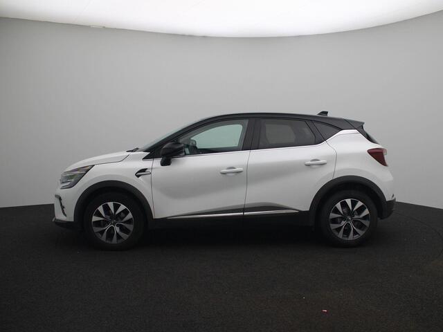 Renault CAPTUR TCe 100 Intens | Parkeersensoren v+a met achteruitrijcamera | Pack EASY LINK navigatie met Android Auto & Apple CarPlay | Ruimtebesparend res.wiel | Lichtmetalen wielen 17" 'Bahamas' met zwarte inleg |