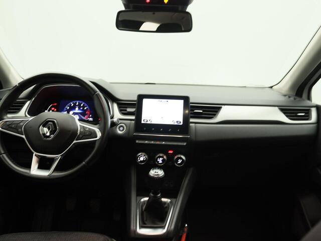 Renault CAPTUR TCe 100 Intens | Parkeersensoren v+a met achteruitrijcamera | Pack EASY LINK navigatie met Android Auto & Apple CarPlay | Ruimtebesparend res.wiel | Lichtmetalen wielen 17" 'Bahamas' met zwarte inleg |