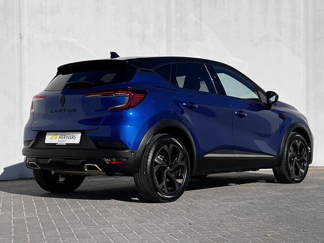 Renault CAPTUR 1.6 E-Tech full hybrid 145 engineered Automaat / Dealer onderhouden / Camera 360° / Stuurverwarming / Adapt. CC / Dode hoek detectie / 18" LM Wielen /