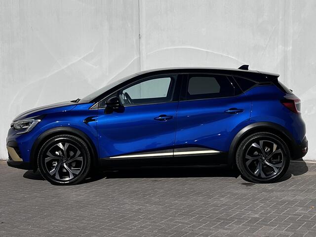 Renault CAPTUR 1.6 E-Tech full hybrid 145 engineered Automaat / Dealer onderhouden / Camera 360° / Stuurverwarming / Adapt. CC / Dode hoek detectie / 18" LM Wielen /