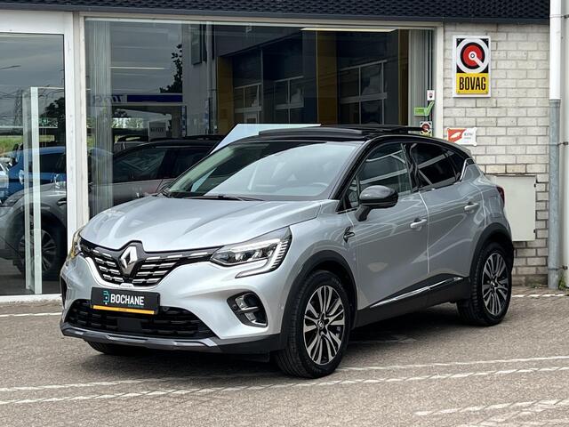Renault CAPTUR 1.6 E-Tech Plug-in Hybrid 160 Initiale Paris | Glazen schuif-kantel dak | Bose Audio | 360 graden camera | Leer | Stoel & stuur verwarming | DAB | Navigatie | Clima |