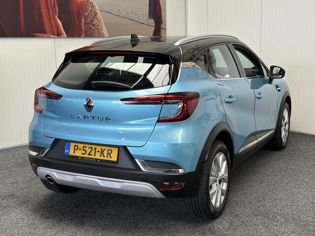 Renault CAPTUR 1.3 TCe 130 INTENS STOF/LEDER NAVIGATIE CRUISE CONTROL CLIMATE CONTROL BLUETOOTH MEDIA VOORBEREIDING TELEFOON KEYLESS GO RIJSTROOKSENSOREN ACHTERUITRIJCAMERA ZEER MOOI !! 3010