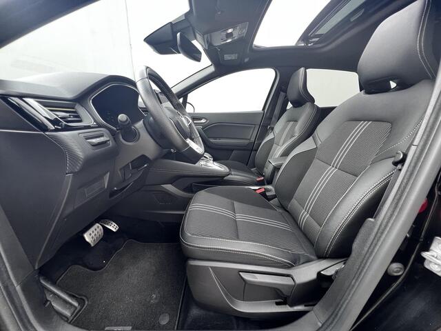 Renault CAPTUR 1.6 E-Tech full hybrid 145 E-Tech engineered / Dealer onderhouden / Schuif- kanteldak / Navi groot scherm / Achteruitrijcamera / Stoelverwarming / 18" LM wielen /