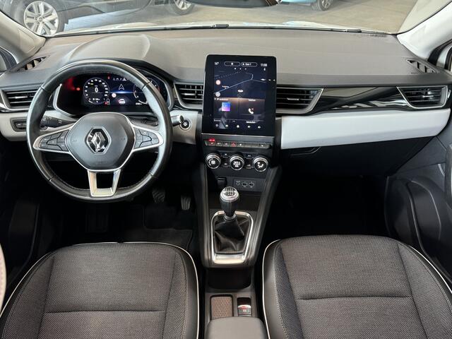 Renault CAPTUR 1.3 TCe 130pk | Intens | Groot navi | 18 inch | Blindspot | Camera | PDC V+A | Cruise Control | 100% onderhouden!