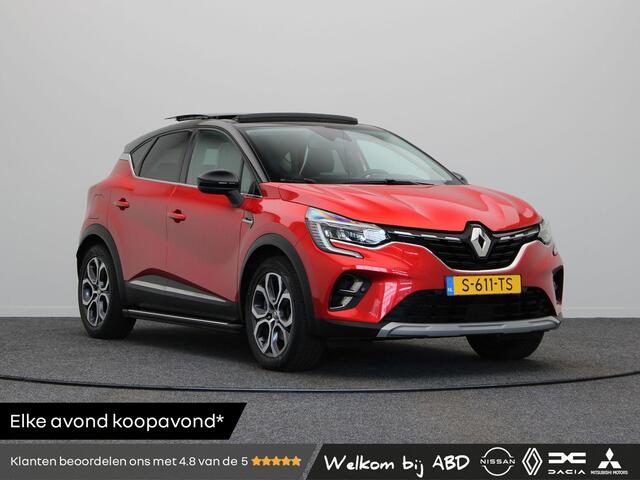 Renault CAPTUR 1.6 E-Tech full hybrid 145 techno | Pano dak | Clima | LED | Keyless | Navi | Achteruitrij camera.