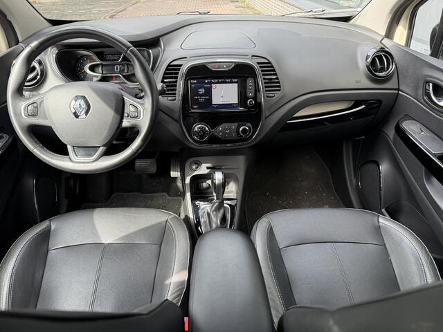 Renault CAPTUR 1.2 TCe Xmod Automaat / Trekhaak / Lederen Bekleding / All Seasons / Stoelverwarming / Speciale kleur / Parkeersensoren achter / Navigatiesysteem full map / Lichtmetalen velgen 17" / Cruise control / Automatische airco / Achteruitrijcamera