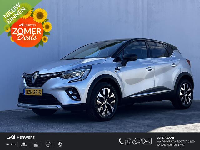 Renault CAPTUR 1.0 TCe 90 techno / Dealer onderhouden / 1.200 kg trekgewicht / Navigatie / Camera + PDC / Apple Carplay Android / 17" LM wielen & All Season banden /