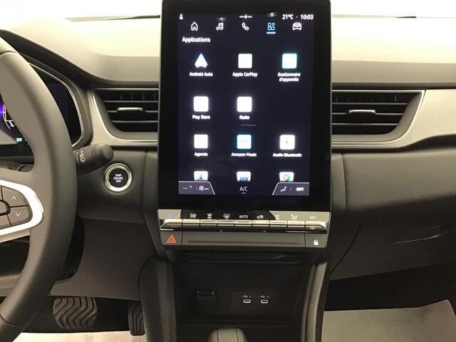 Renault CAPTUR 1.6 E-Tech full hybrid 145 techno PACK COMFORT/ PACK FULL SCREEN/ PARK ASSIST V+A INCL. CAMERA/ DAKRAILS SATIJN/ RESERVE WIEL/ RIJKLAAR! DEMO