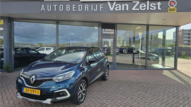 Renault CAPTUR 1.2 TCe Intens Automaat, Multimedia systeem(R-Link)* Airco(automatisch), Navigatie, Parkeersensoren, Camera, Stoelverwarming, Dimlicht automatisch, Regensensor, Cruise control, Keyless, Elektrische ramen en spiegels, LMV, Nette auto *BOVAG GARANTIE
