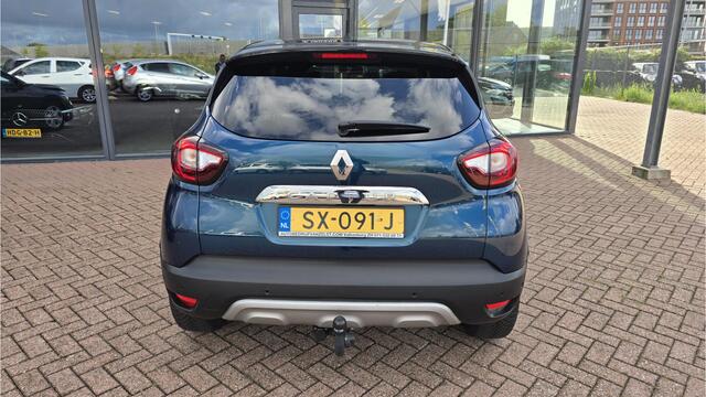 Renault CAPTUR 1.2 TCe Intens Automaat, Multimedia systeem(R-Link)* Airco(automatisch), Navigatie, Parkeersensoren, Camera, Stoelverwarming, Dimlicht automatisch, Regensensor, Cruise control, Keyless, Elektrische ramen en spiegels, LMV, Nette auto *BOVAG GARANTIE
