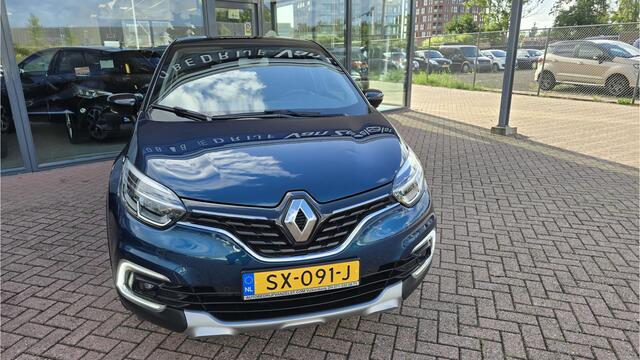 Renault CAPTUR 1.2 TCe Intens Automaat, Multimedia systeem(R-Link)* Airco(automatisch), Navigatie, Parkeersensoren, Camera, Stoelverwarming, Dimlicht automatisch, Regensensor, Cruise control, Keyless, Elektrische ramen en spiegels, LMV, Nette auto *BOVAG GARANTIE