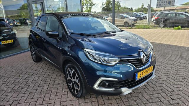 Renault CAPTUR 1.2 TCe Intens Automaat, Multimedia systeem(R-Link)* Airco(automatisch), Navigatie, Parkeersensoren, Camera, Stoelverwarming, Dimlicht automatisch, Regensensor, Cruise control, Keyless, Elektrische ramen en spiegels, LMV, Nette auto *BOVAG GARANTIE