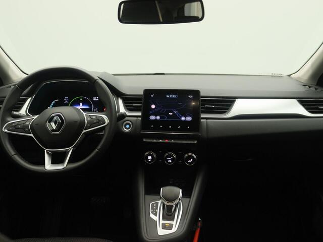 Renault CAPTUR E-Tech Hybrid 145 Intens | Pack Navigation met Apple CarPlay & Android Auto | Standaard veiligheidspakket | Parkeersensoren v + a met achteruitrijcamera | Elektrisch verwarmbare en handmatig inklapbare buitenspiegels | E-shifter met zwevende middenconsole