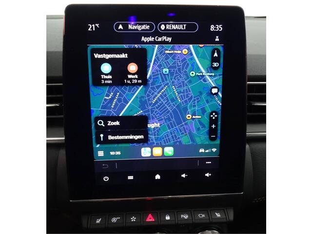 Renault CAPTUR 1.3 TCe 130 Initiale Paris 1e Eig. Leder-Carplay-Audio Bose, Keyless entry, 360 Camera, stoelverw, achterbank verstelbaar, dakrailing, verkeersbord herk, rij onderst, cruise, verwarmd stuur.